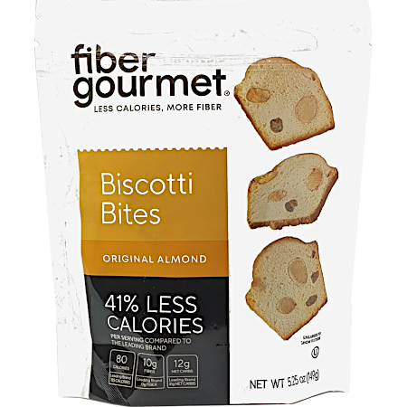 Biscotti Bites 41% Less Calories - Original Almond